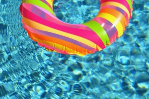 On ground pools are often the safest option, especially with swimming pool safety covers.